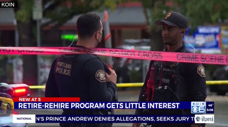 Retired Portland Officers Show Little Interest in Returning