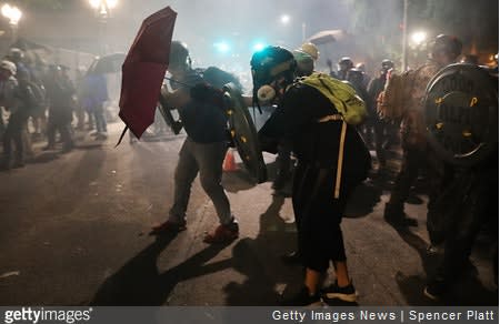 A Look at Both Sides of Portland Riots
