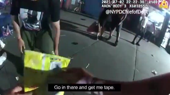 NYPD Officer Saves Stabbing Victim Using Potato Chip Bag and Tape