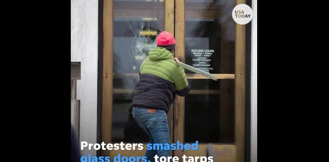 Protesters Angered Over COVID Lockdown Clash with Police at OR State Capitol