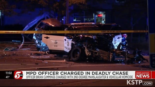 Minneapolis Officer Charged Over Fatal Pursuit Crash
