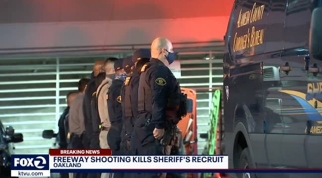 CA Sheriff's Office Recruit Killed in Oakland Freeway Shooting