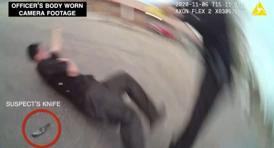 CA Officer Stabbed, Suspect Killed in Gas Station Attack