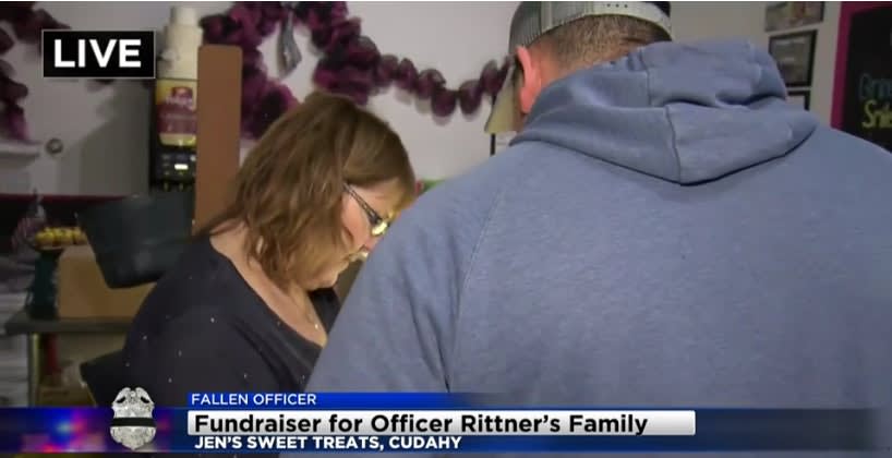 Milwaukee-Area Bakery Donates Day's Proceeds to Family of Slain Officer