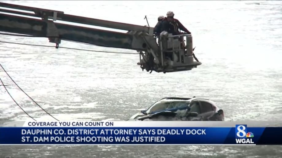 PA Fatal Shooting of Man in River Justified, DA Says