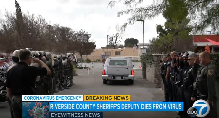 California Deputy Dies of Coronavirus