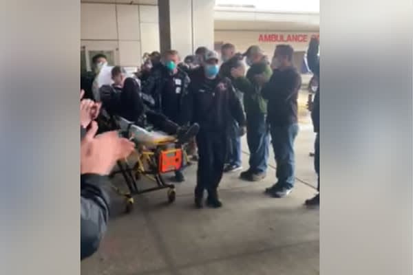 Video: New York Officer Badly Injured in Patrol Vehicle Crash Released from Hospital