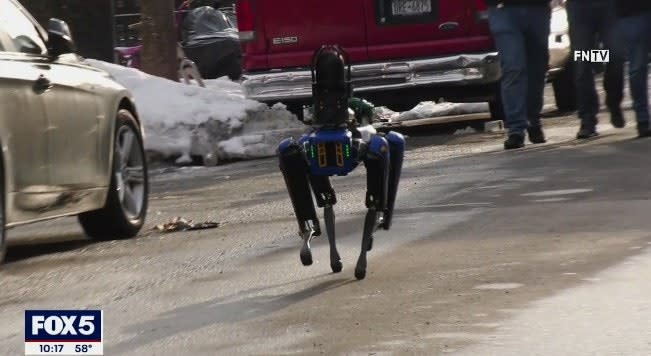 NYPD Criticized Over Use of Robot Dog