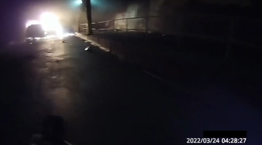 NY Officers Rescue Women from Burning Car After Crash
