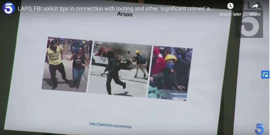 LA Task Force Chasing Suspects Who Tried to Kill Officers During Riots