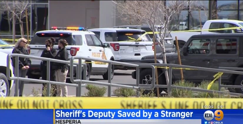 Citizen Comes to Aid of Critically Wounded CA Deputy