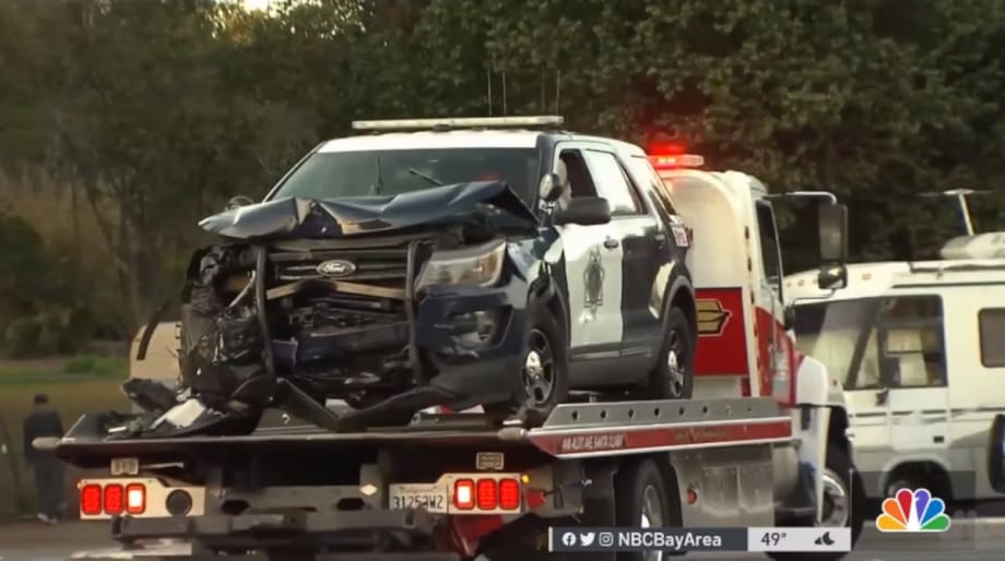 CA Hospital Patient Steals One Patrol Unit, Rams a Second