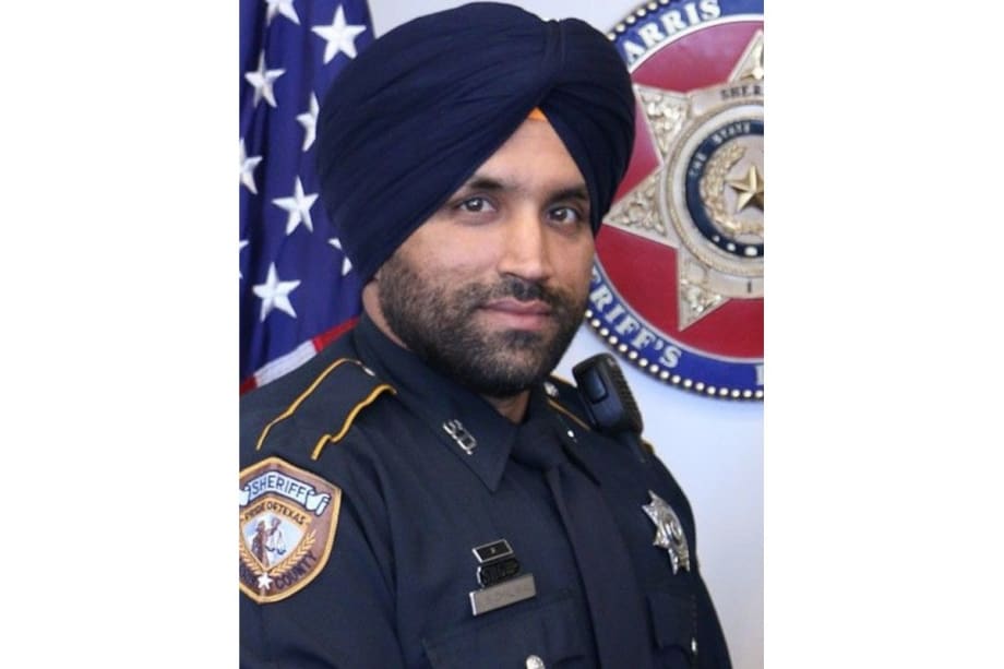 Harris County (TX) Sheriff's Deputy Sandeep Dhaliwal was shot and killed during a 2019 traffic stop. (Photo: Harris County SO)[|CREDIT|]