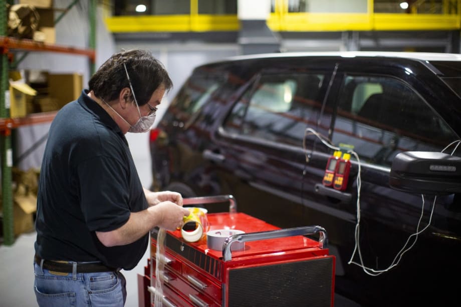 Ford Develops Process to Heat and Decontaminate Its Patrol SUVs