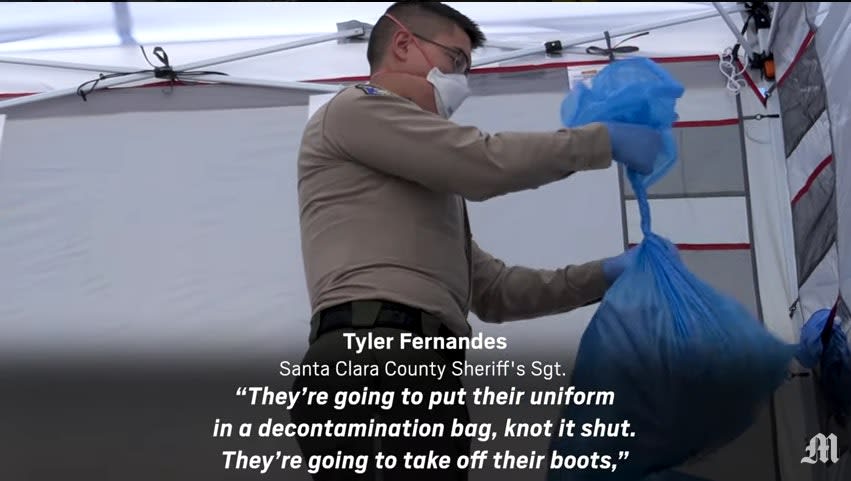 California Agency Builds Coronavirus Decontamination Center