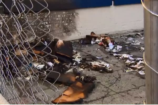 Protest in Seattle Turns Violent as Rioter Sets Fire Outside Police Station