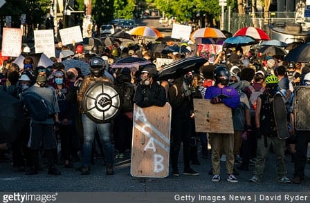 Seattle Protesters' Lawsuit Says Their Need to Buy Armor to Protect Against Police Riot Response Violates Their First Amendment Rights