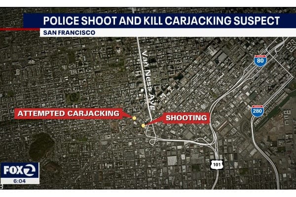San Francisco Police Fatally Shoot Carjacking Suspect