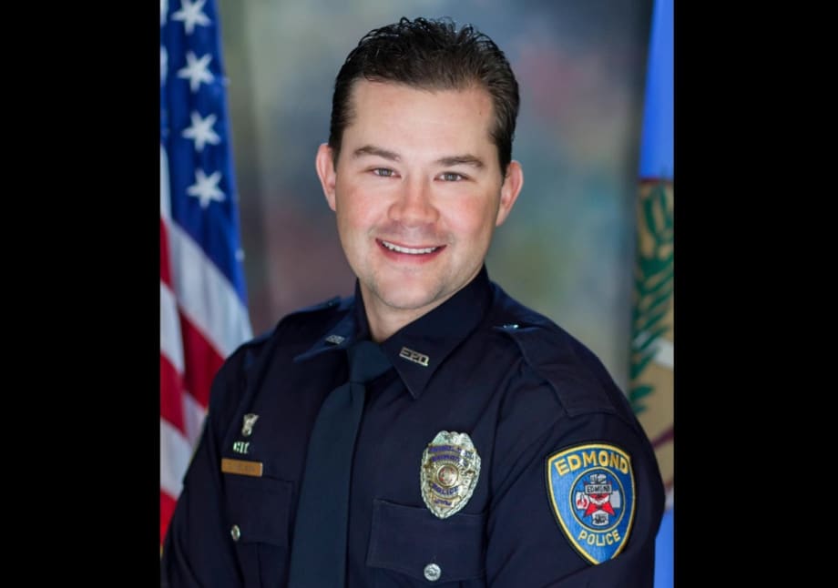 OK Motorcycle Officer Dies After Collision