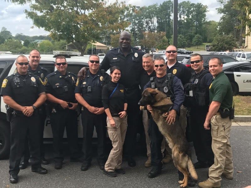 Shaquille O'Neal Surprises GA Police After Irma