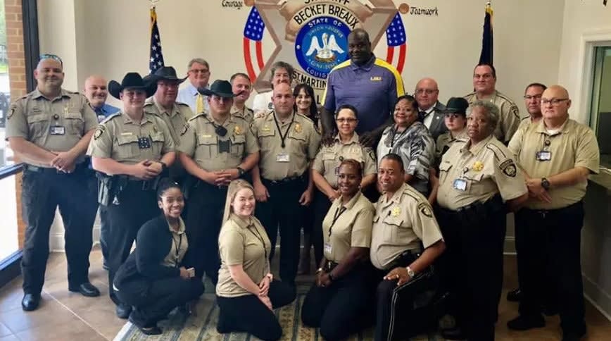 Shaquille O'Neal Becomes Special Reserve at Louisiana Sheriff's Office