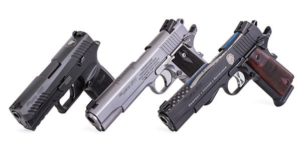 SIG Sauer Releases Commemorative Pistols to Benefit National Law Enforcement Officers Memorial Fund