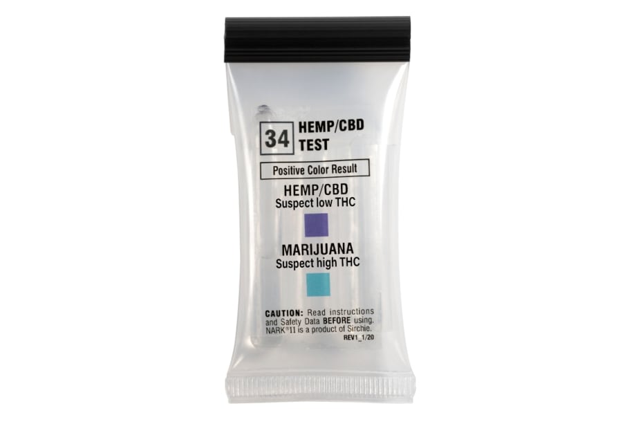 Sirchie Announces Hemp/CBD Screening Test