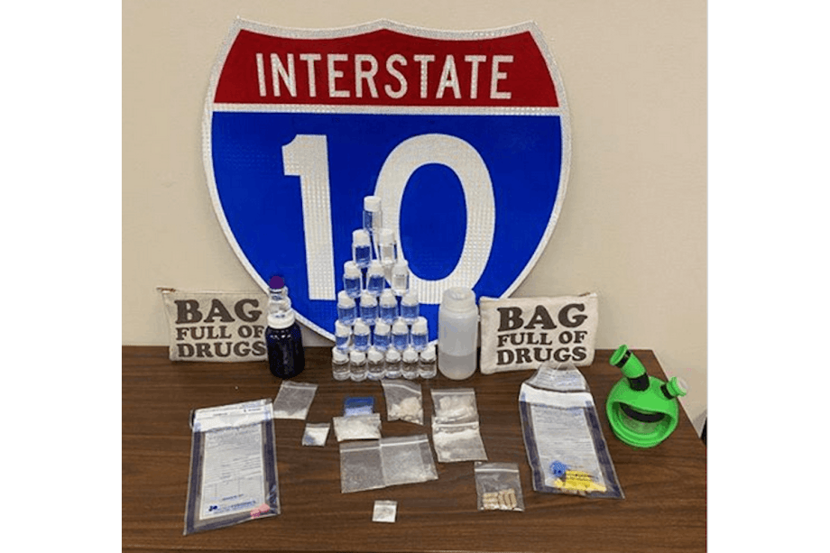 Two Men Arrested After Vehicle Search Finds Drugs in Bag Marked "Bag Full of Drugs"
