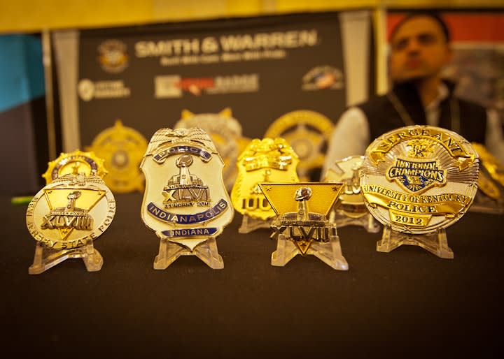 SHOT Show 2014: Badge Co. Offers Select Officers Super Bowl Design