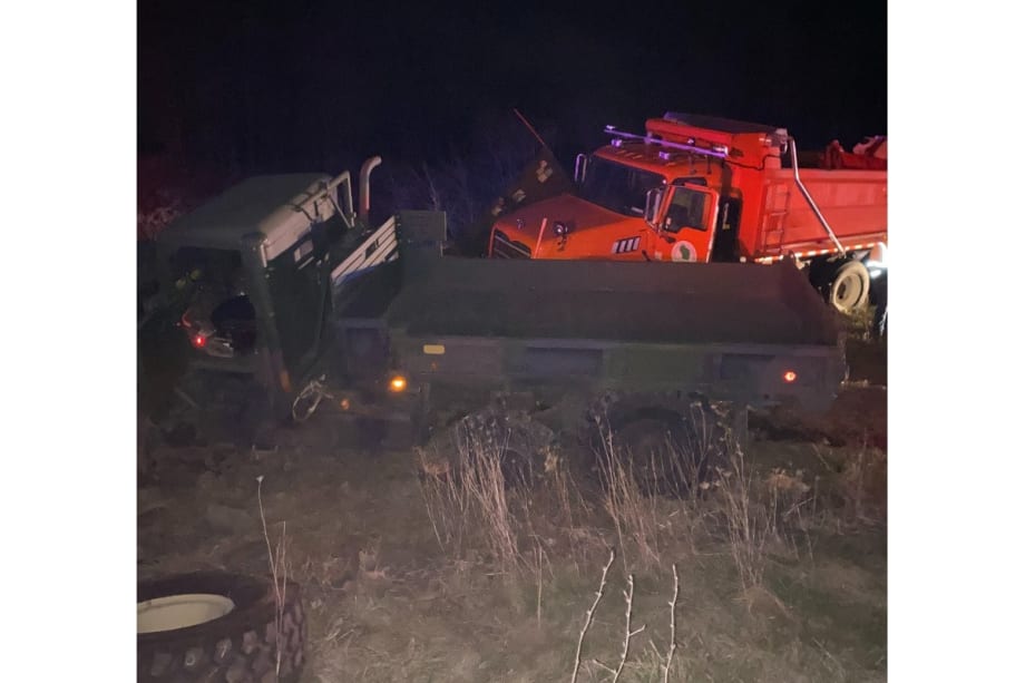 WI Deputies Use Snowplow to End Pursuit Involving Historic Military Truck