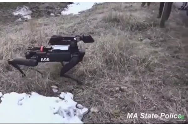 Massachusetts State Police Briefly Tested Robot Dog