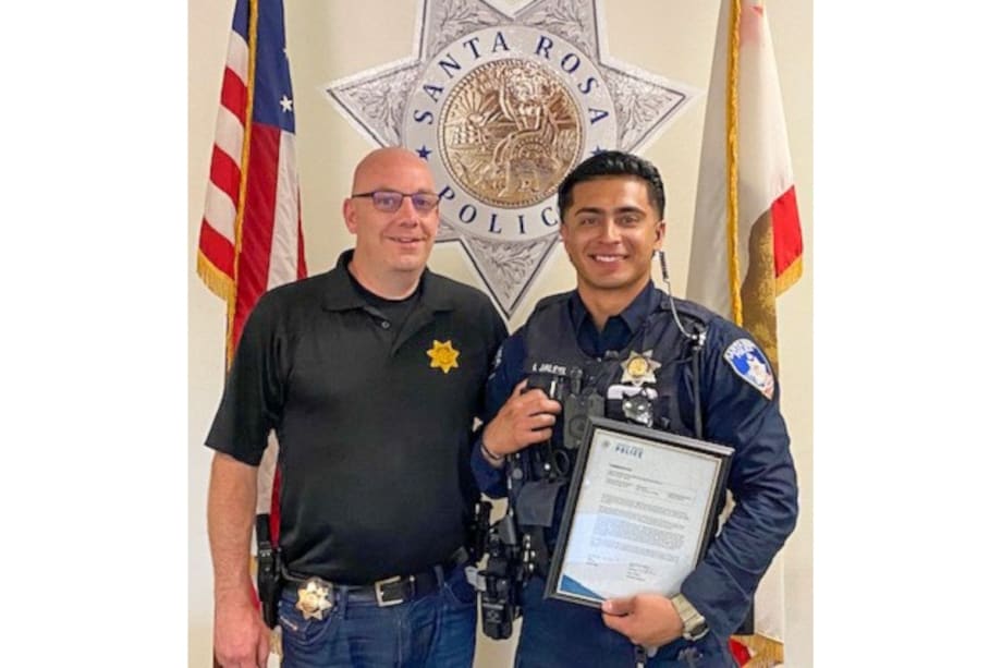 CA Officer Honored for Saving Drowning Child