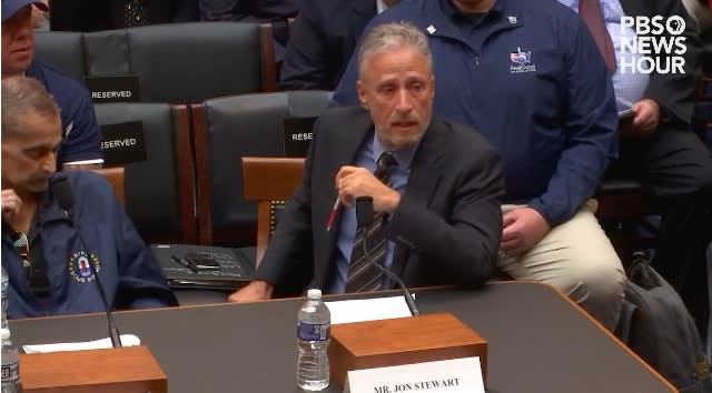 Video: Comedian Jon Stewart Blasts Congress Over Treatment of Sick and Dying 9/11 Heroes