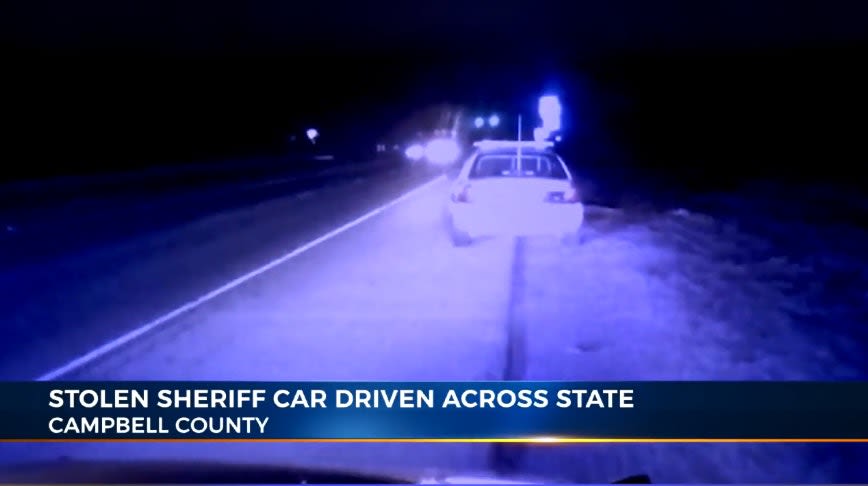 Video: One-Legged Man Steals Tennessee Squad Car