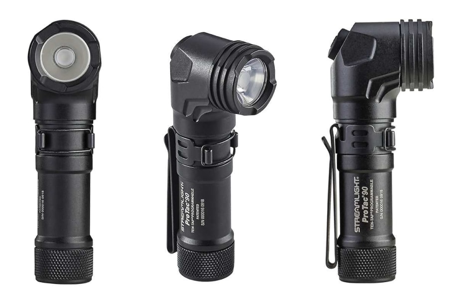 ProTac 90 Multi-Fuel Right-Angle Tactical Flashlight