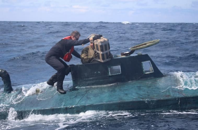 Coast Guard Captures Submarine Carrying 6 Tons of Cocaine