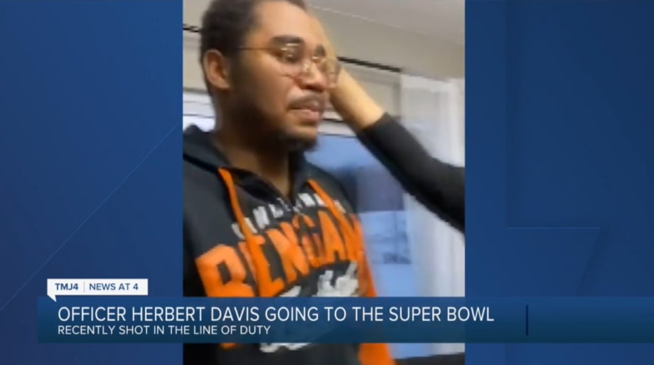 Milwaukee Officer Shot Last Week Gifted Super Bowl Trip