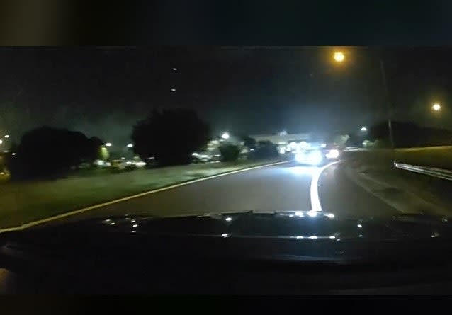 Tampa Officer Nearly Struck by 2 Wrong-Way Drivers