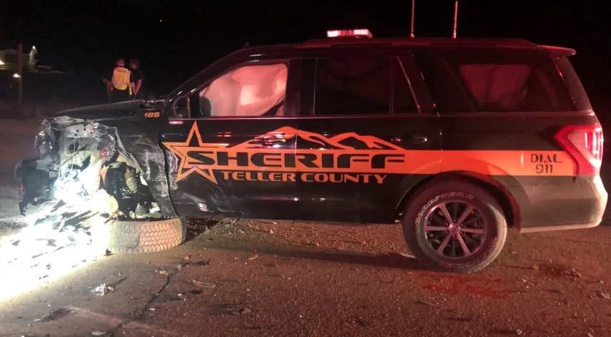 Suspected DUI Driver Crashes Head-On into Colorado Deputy