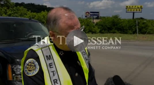 Video: Tennessee Officer Killed in Roadside Collision