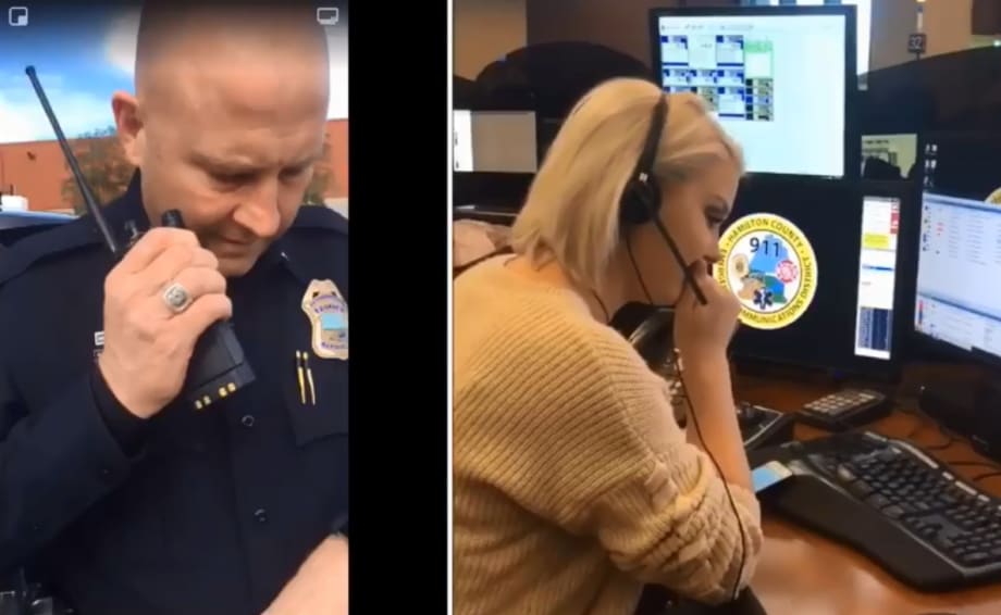 Video: Retiring Tennessee Officer Makes Final Radio Call to Dispatcher Daughter