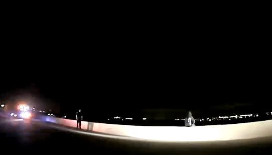 Video: Texas Officers Save Suicidal Teen on Highway Overpass