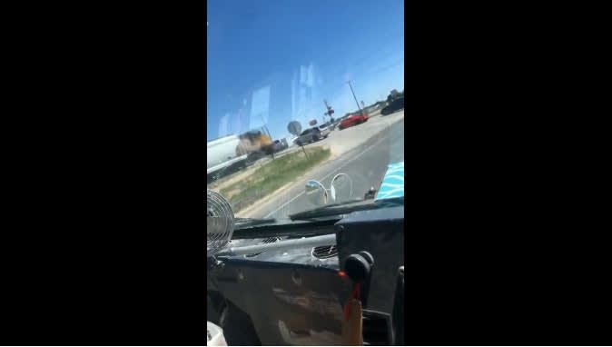 Video: Texas Officer Injured as Patrol Vehicle Struck by Train