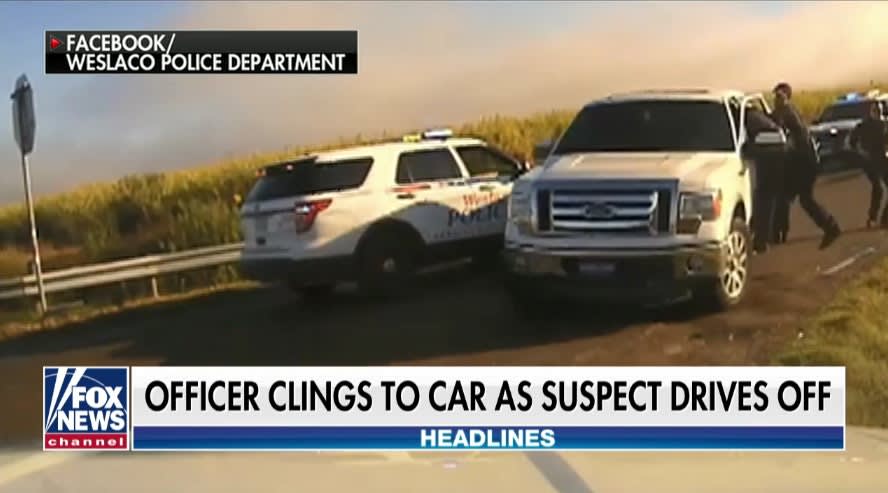 Texas Officer Dragged When Wanted Man Flees Traffic Stop