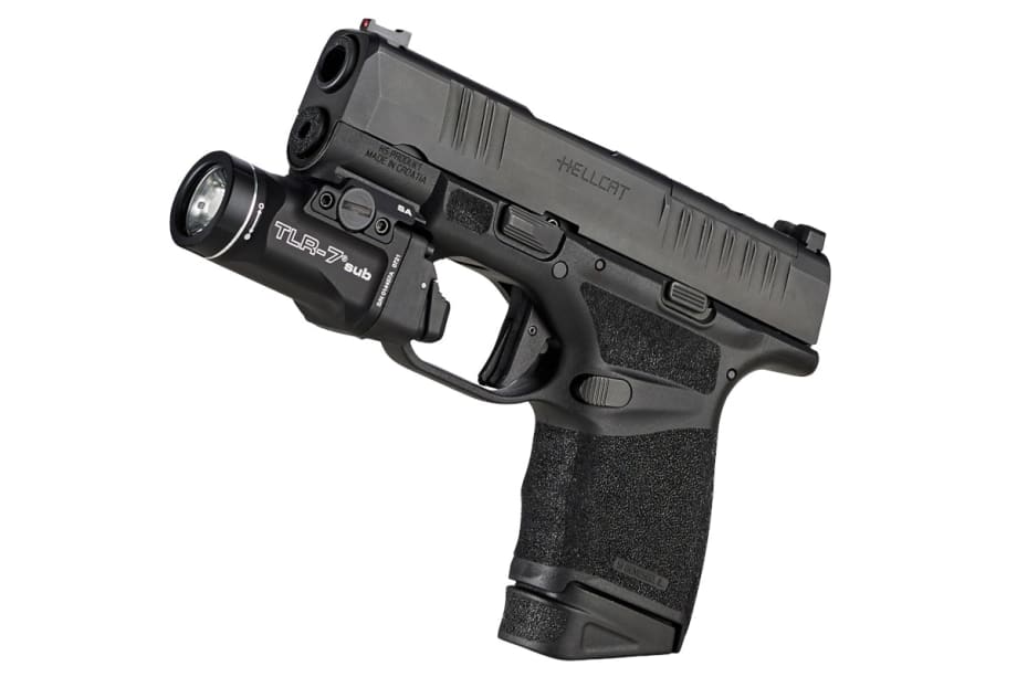 SHOT Show 2022: Streamlight Launches TLR-7 Sub Tactical Light For Springfield Armory Hellcat