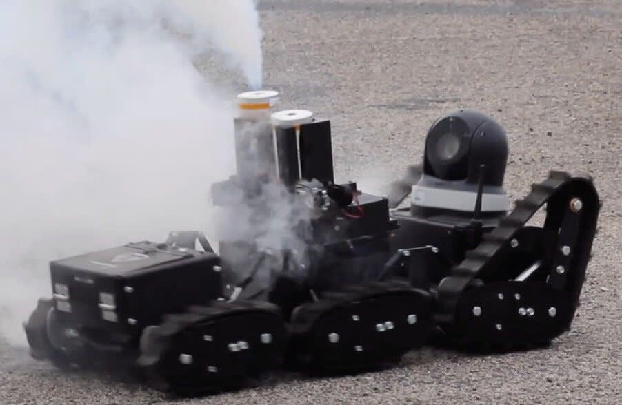 Transcend Tactical Introduces Mobile Gas Deployment System for Robots