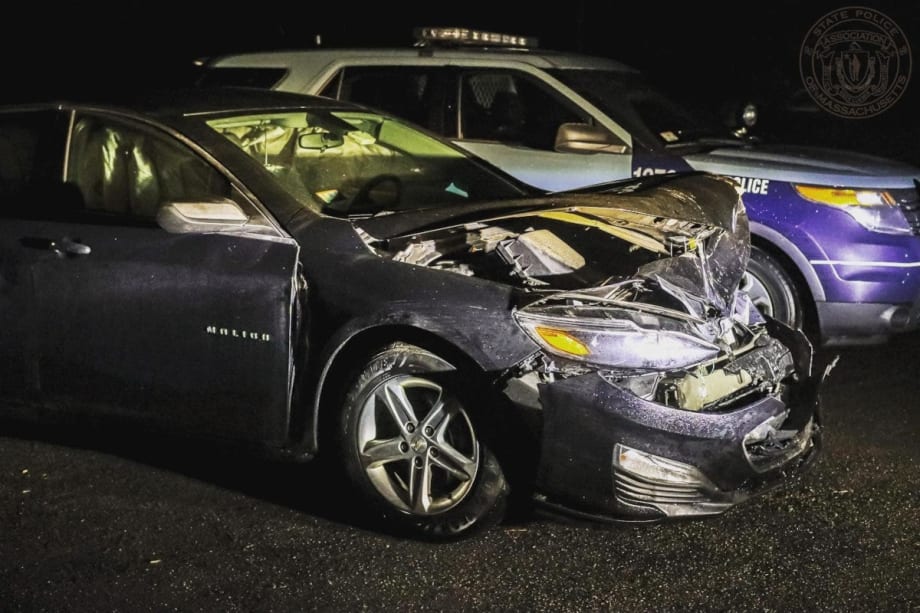 MA Trooper Injured When Struck by Impaired Driver