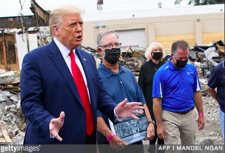 President Trump Delivers Pro-Police Speech in Kenosha