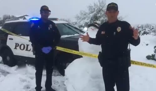 Tucson Police Post Hilarious Video to Twitter for Safe Driving in Snow