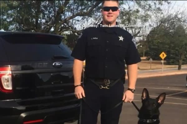 WI Community Raises $18K to Buy K9 Partner for Retired Officer Handler